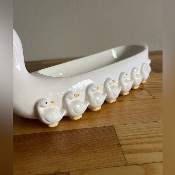 Vintage Fitz & Floyd Cracker Tray - 16 Ducklings - Picture 4 of 7